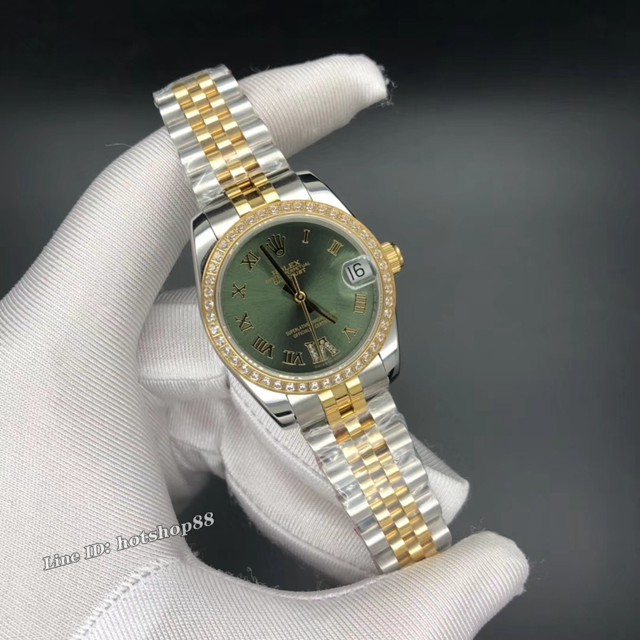 劳力士手表 Rolex经典款女款腕表 ZP厂精品 劳力士日志31mm 2824机芯 gjs1652